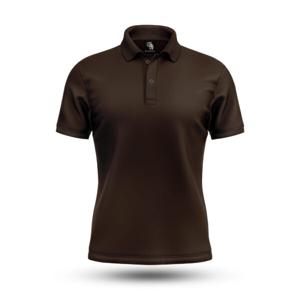 Dark Brown Polo T-Shirt