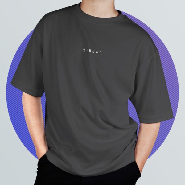 Steel Grey Oversized T-Shirt