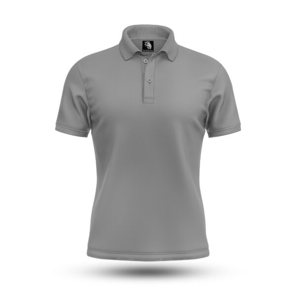 Steel Grey Polo T-Shirt