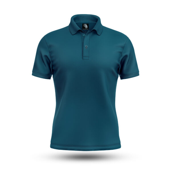 Zinc Blue Polo T-Shirt